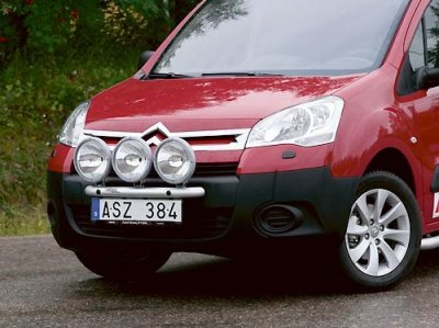 Citroën Berlingo (2008-) (3 extraljus) - Extraljusfäste