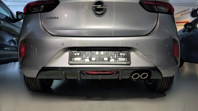 Diffusor Opel Corsa GS Line fra 2020-