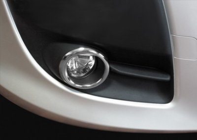 Tågelygteringe i rustfrit stål til Fiat Dobló fra 2010-2014