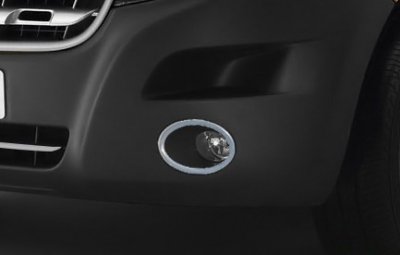 Tågelygteringe i rustfrit stål til Nissan NV400 2011-