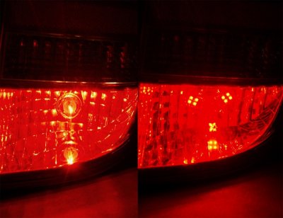 Diode-lampe 12V 18xDiode 3-fløjet rød BA15s