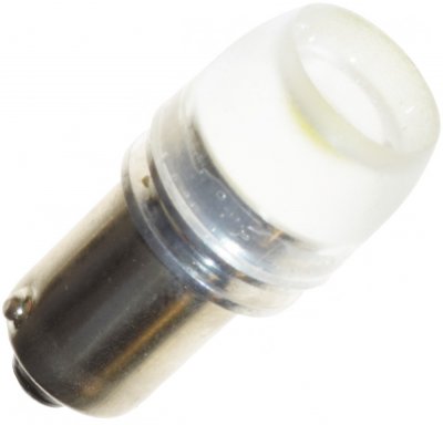Diodelampe 12V 1xDiode Xenon hvid BA9s
