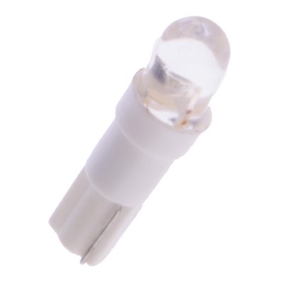 Diodelampe 12V 1xLED Hvid T5 W2,3W