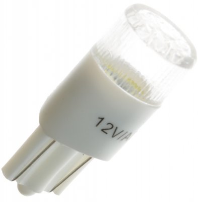 Diodelampe 12V Philips Design xenon hvid W5W