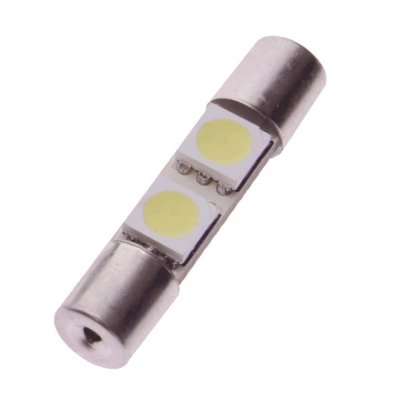 Diodelampe 12V 28mm spolelampe
