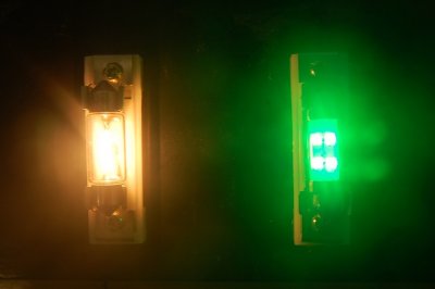 Diodelampe 12V 36mm spolelampe