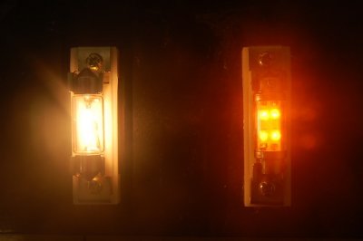 Diodelampe 12V 36mm spolelampe