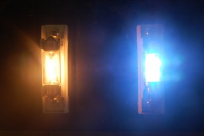 Diodelampe 12V 36mm spolelampe