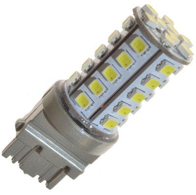 Diodelampe 12V 39xSMD hvid/gul 3157
