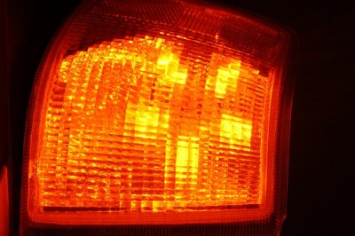 Diodelampe 12V 40xSMD 5-fløjet gul/orange BAU15s