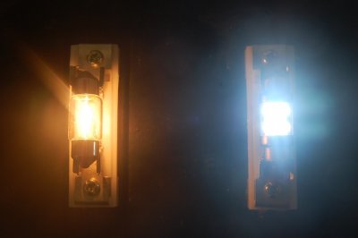 Diode lampe 12V 4xDiode 31mm Festoon/spole lampe