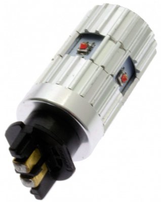 Diodelampe 12V 6xDiode Gul/Orange PWY24W