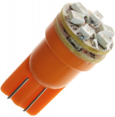 Diodelampe 12V 9xSMD W5W