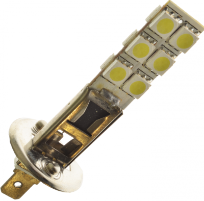 Diodelampe 24V 12xSMD Xenon hvid H1