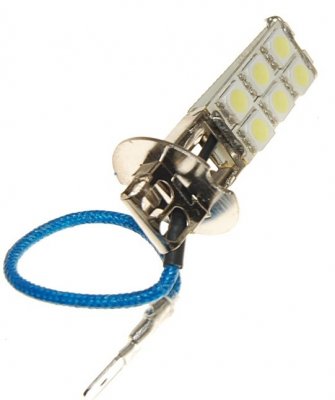 Diodelampe 24V 12xSMD Xenon hvid H3