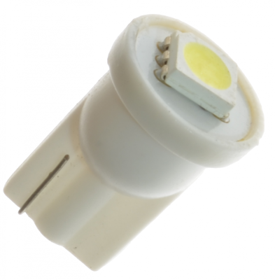 Diodelampe 24V 1xSMD Xenon hvid W5W