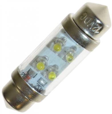 Diodelampe 24V 4xDiode 36 mm - Spolelampe