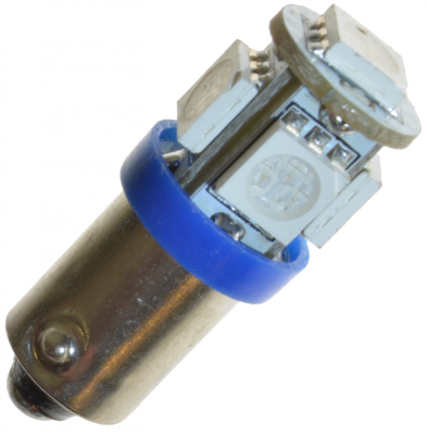 Diodelampe 24V 5xSMD BA9s