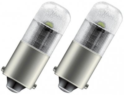 Diodelamper Osram 12V 1xDiode Cool White BA9s