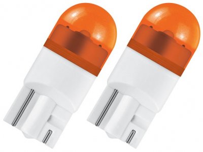 Diodelamper Osram 12V Gul W5W