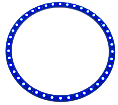 Diode ring 24 V 42xDiode Ø140mm Blå