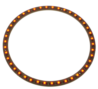 Diode ring 24 V 42xDiode Ø140mm Rød