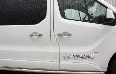 Dørhåndtag i rustfrit stål til Fiat Talento fra 2016-
