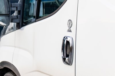 Dørhåndtag i forkromet ABS-plast til Fiat Ducato 2007-/2014-