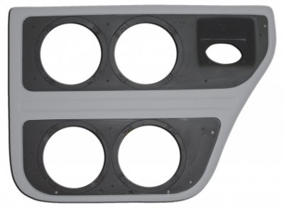 Dørsider inkl. 4 x 6,5" højttalere til VW Transporter T5 2003- & 2010-2015