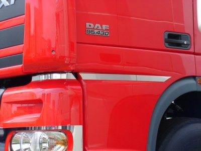 Dørfalse i rustfrit stål til DAF XF 95/105
