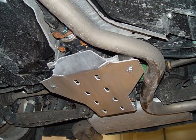 Drivlineskydd Bak i Aluminium till Subaru XV 2012-