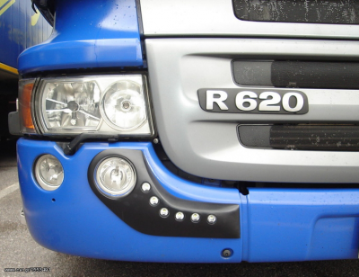 DRL - Dagkørelys 6xDiodx2 Hvid Scania R