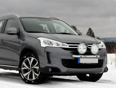 Ekstra lygtebeslag i aluminium til Citroën C4 Aircross 2014-2017