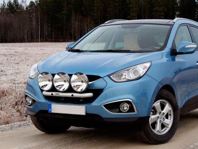 Ekstra lygtebeslag i aluminium til Hyundai iX35 2010-2015