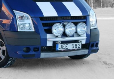 Ekstra lygtebeslag i aluminium til Ford Transit 2006-2013