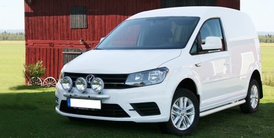 Ekstra lygtebeslag i aluminium til Volkswagen Caddy fra 2016-