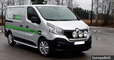 Ekstra lygtebeslag i aluminium til Opel Vivaro 2015-2019
