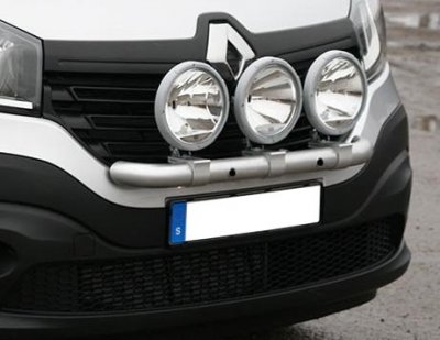 Ekstra lygtebeslag i aluminium til Renault Trafic 2015-