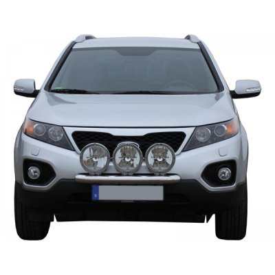 Ekstra lygtebeslag i rustfrit stål til 3 ekstra lygter til Kia Sorento 2009-2012
