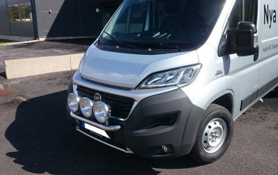 Ekstra lygtebeslag i rustfrit stål til Citroën Jumper 2014-