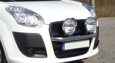 Ekstra lygtebeslag i rustfrit stål til Fiat Dobló 2010-2013