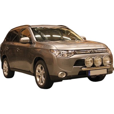 Ekstra lygtebeslag i rustfrit stål til Mitsubishi Outlander 2013-2015