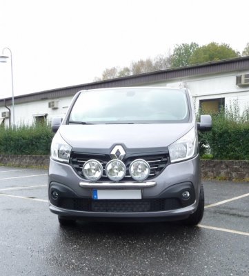 Ekstra lygtebeslag i rustfrit stål til Nissan NV300 fra 2016-