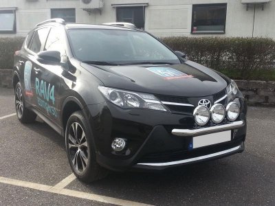Ekstra lygtebeslag i rustfrit stål til Toyota RAV4 2013-