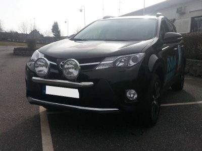 Ekstra lygtebeslag i rustfrit stål til Toyota RAV4 2013-