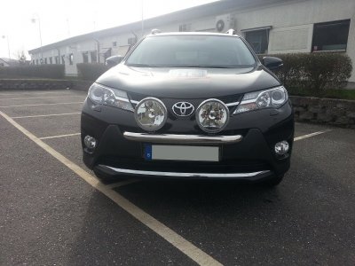 Ekstra lygtebeslag i rustfrit stål til Toyota RAV4 2013-