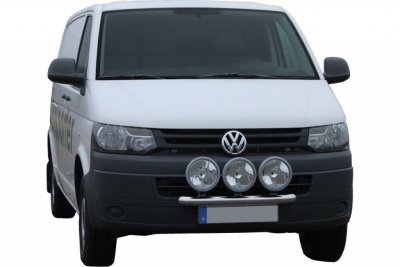 Ekstra lygtebeslag i poleret rustfrit stål til Volkswagen Transporter T5 fra 2010-2015
