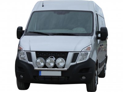 Ekstra lygtebeslag i rustfrit stål til Nissan NV400 fra 2011-