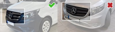 Ekstralys-pakke Lazer Mercedes Vito fra 2014-2024