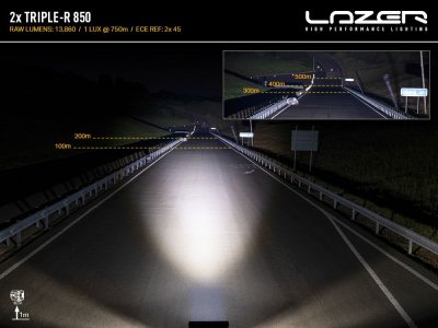 Ekstralys-pakke Lazer Ford Ranger Wildtrak fra 2023-